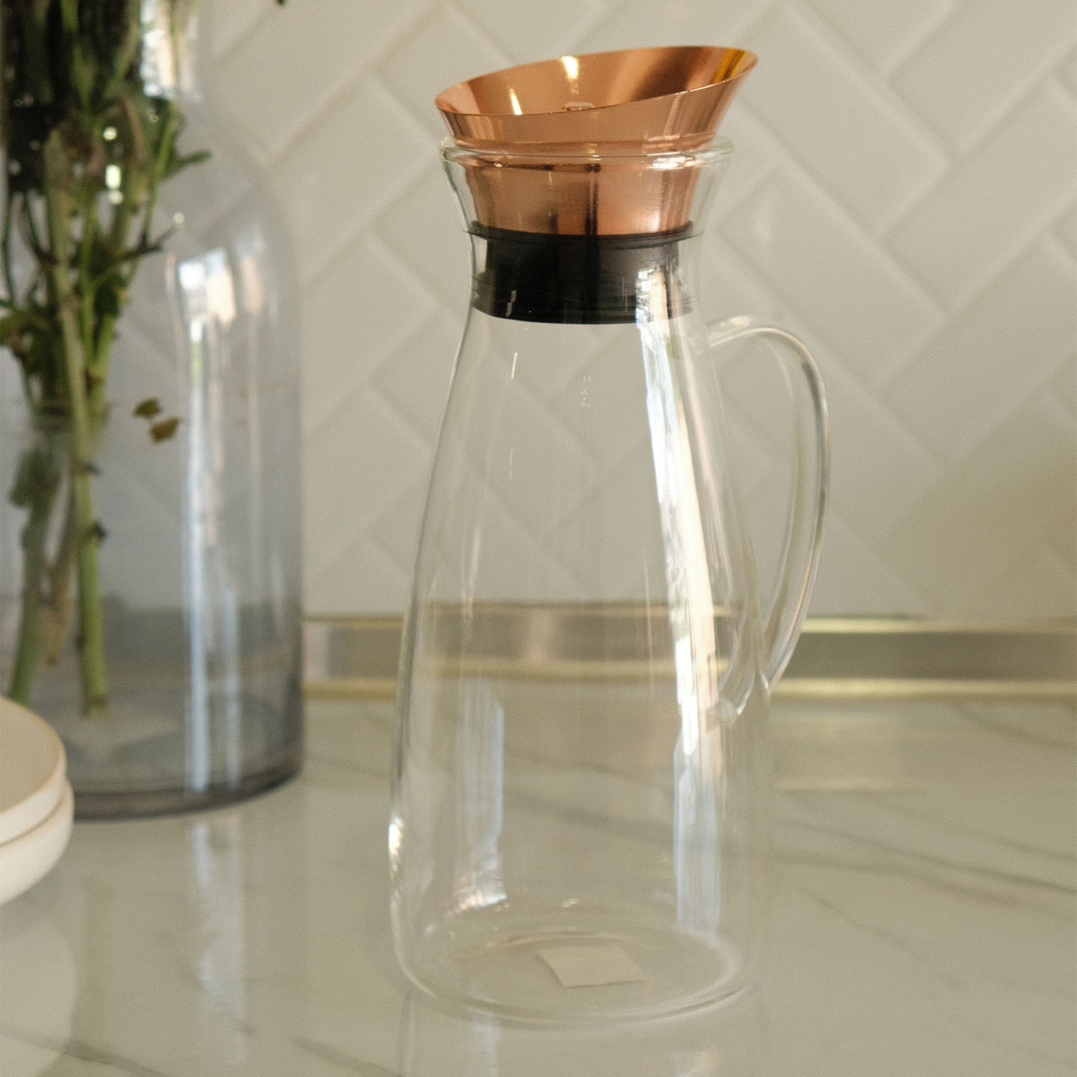 Charlotte Water Pitcher With Lid