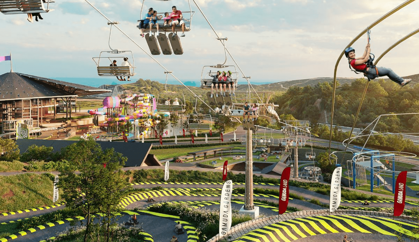 Funpark at Gamuda Luge Gardens Ticket in Kuala Lumpur