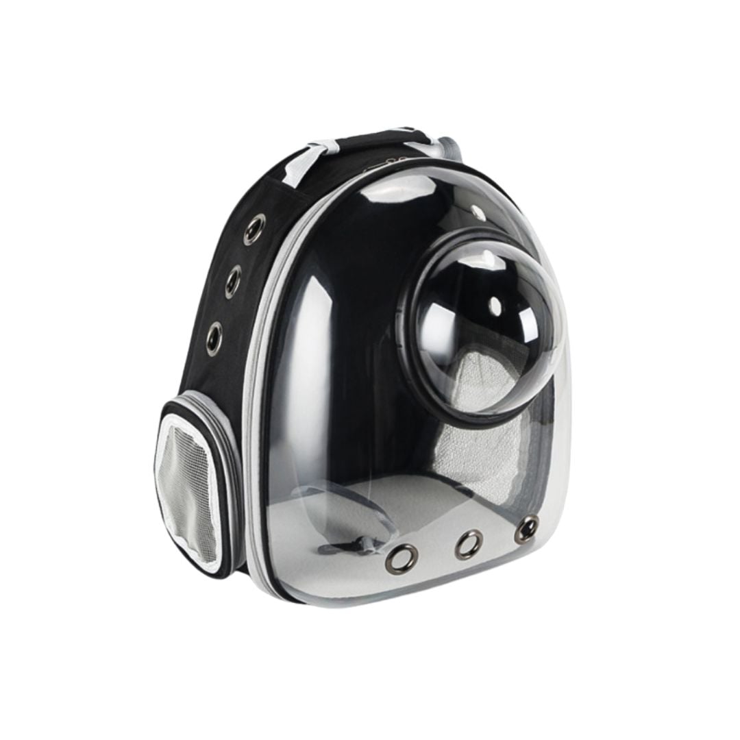 Poppi Pet Astronaut Bag Black
