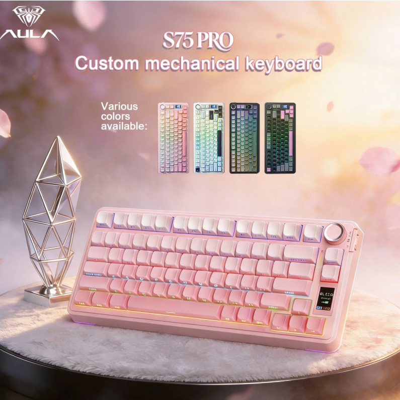 AULA S75 PRO Wireless Mechanical Keyboard