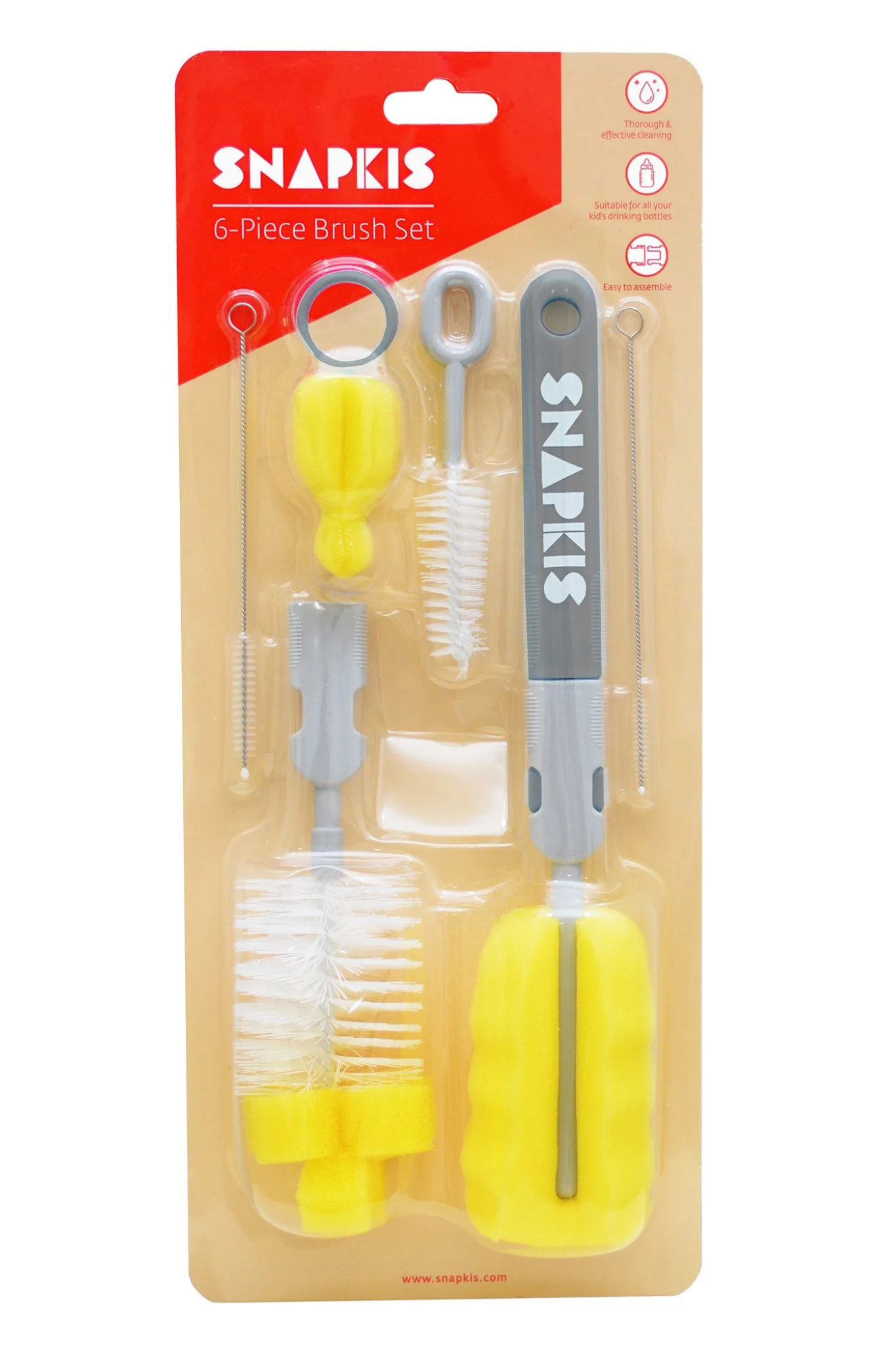 Snapkis Bottle Brush Set