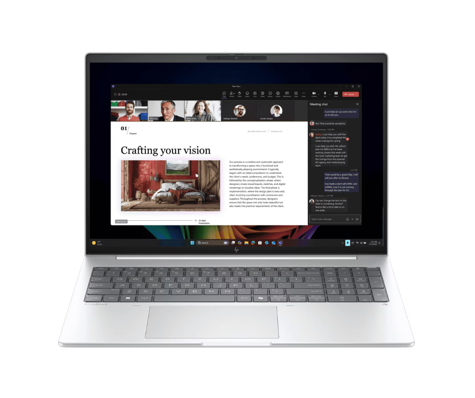 HP EliteBook 8 G1i 16 inch Notebook Next Gen AI PC, Silver